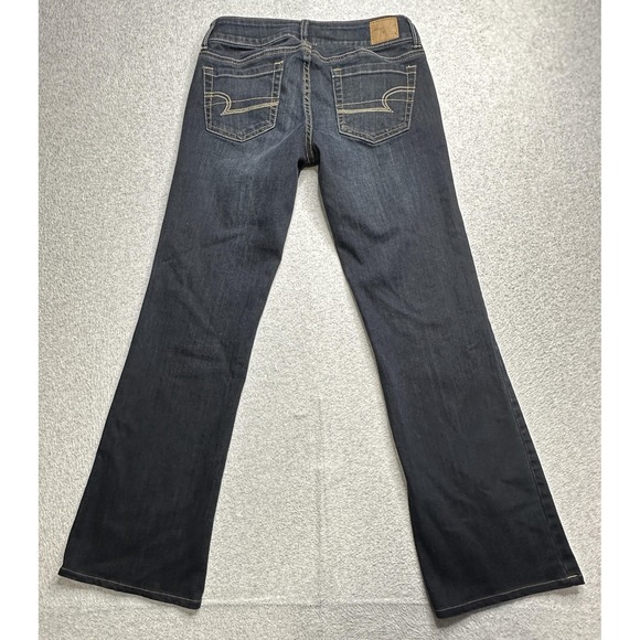American Eagle Jeans Womens 0 Dark Wash Favorite Boyfriend Super Stretch Denim